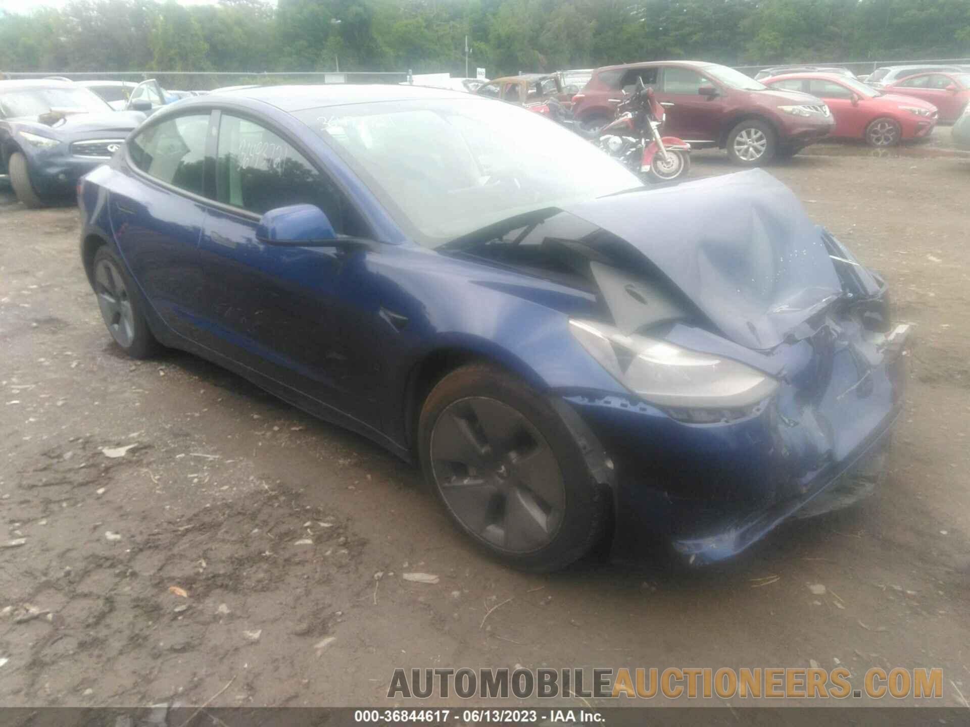 5YJ3E1EB1MF919141 TESLA MODEL 3 2021