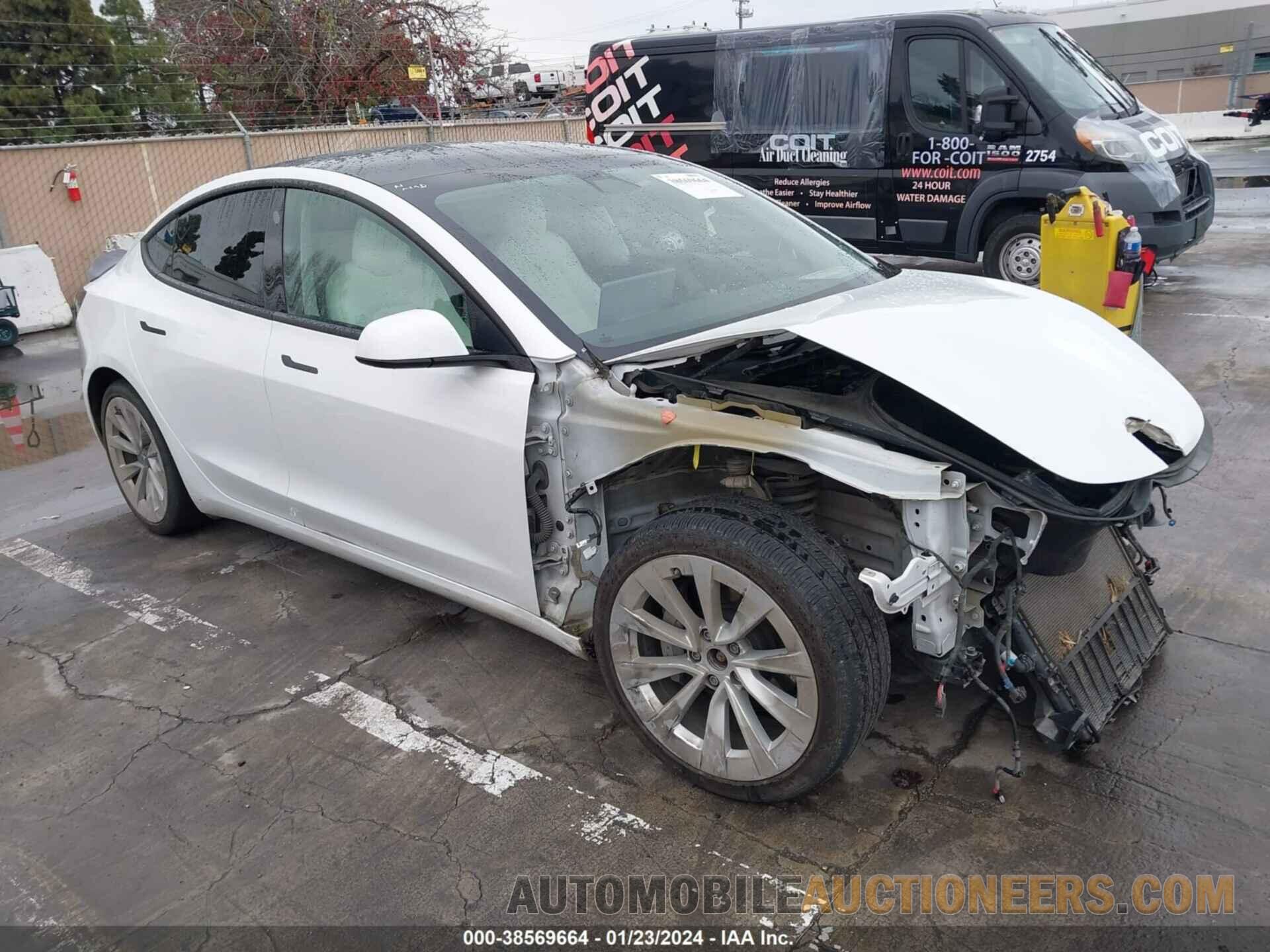 5YJ3E1EB1MF936179 TESLA MODEL 3 2021