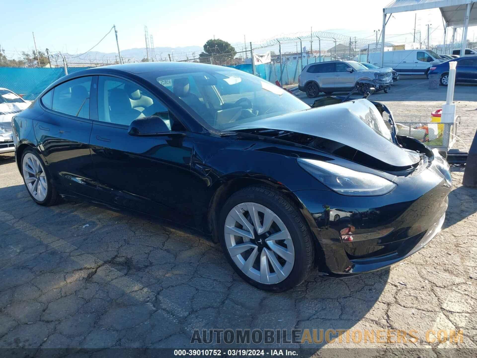 5YJ3E1EB1MF936599 TESLA MODEL 3 2021