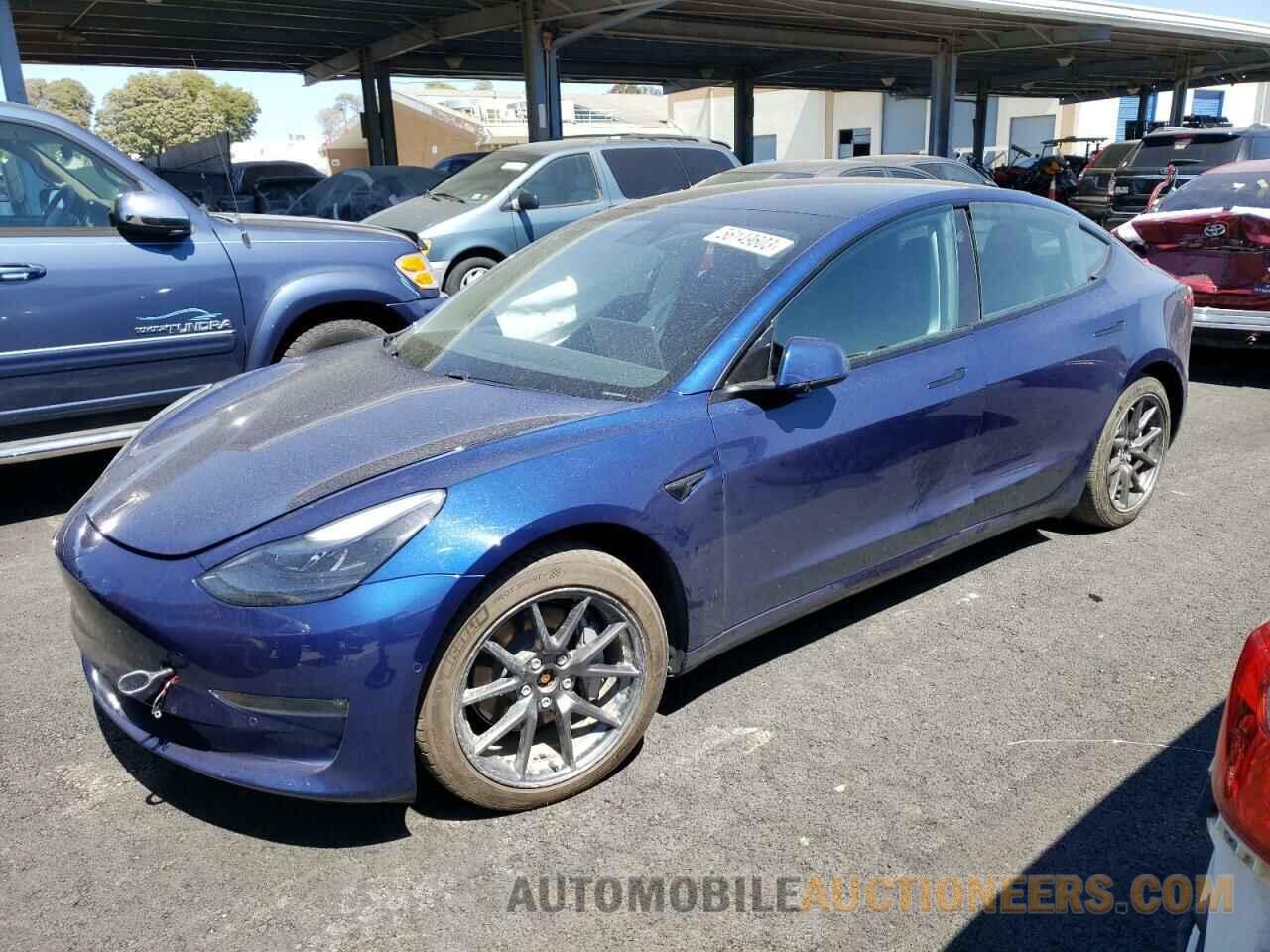 5YJ3E1EB1MF937106 TESLA MODEL 3 2021