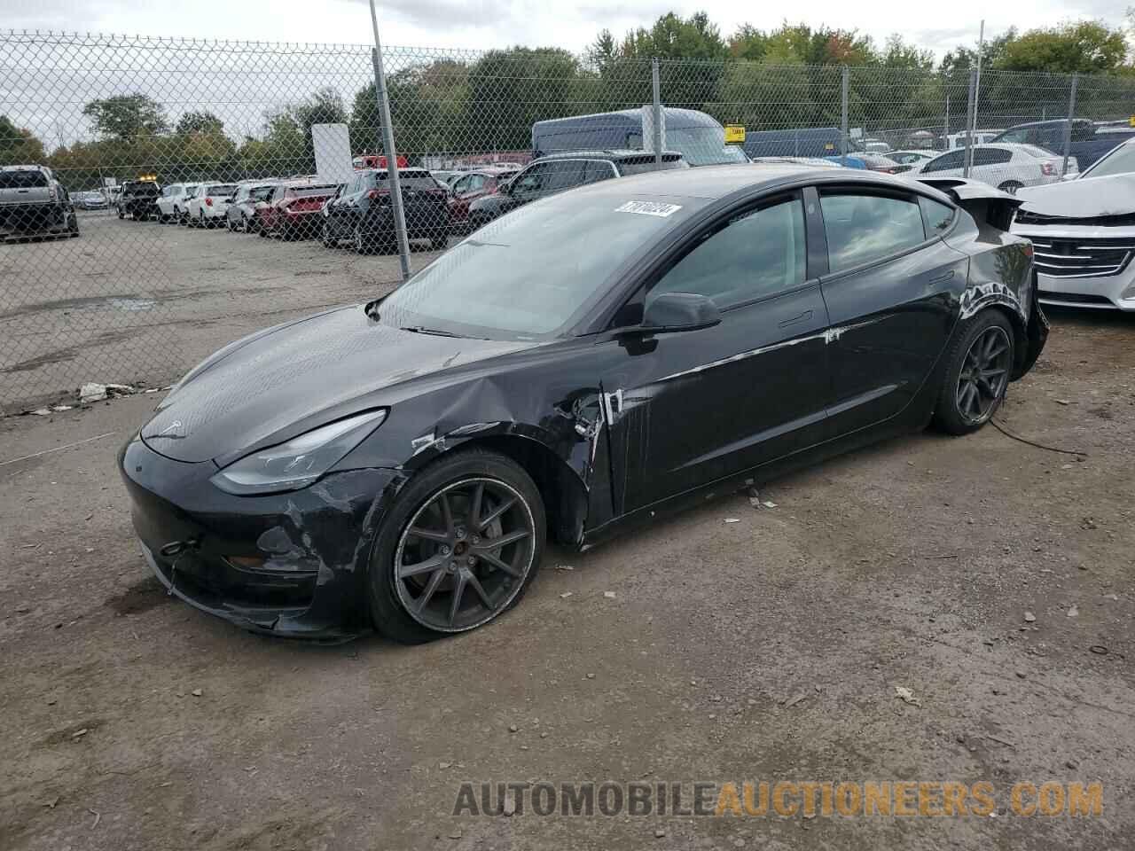 5YJ3E1EB1MF973863 TESLA MODEL 3 2021