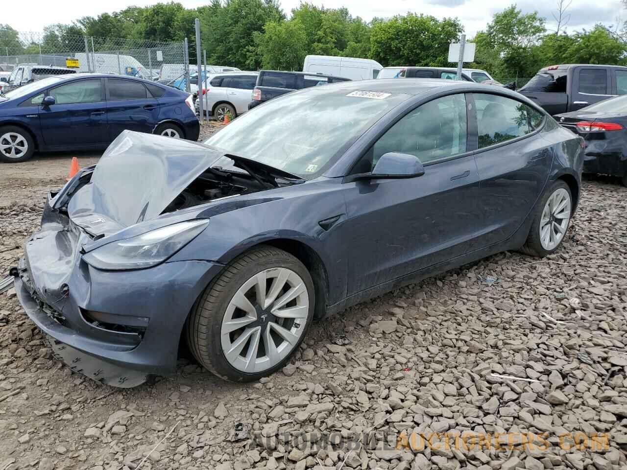 5YJ3E1EB1MF975130 TESLA MODEL 3 2021