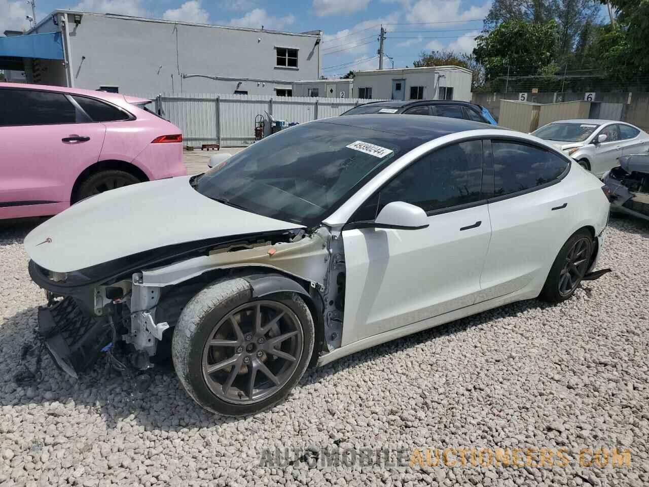 5YJ3E1EB1MF981428 TESLA MODEL 3 2021