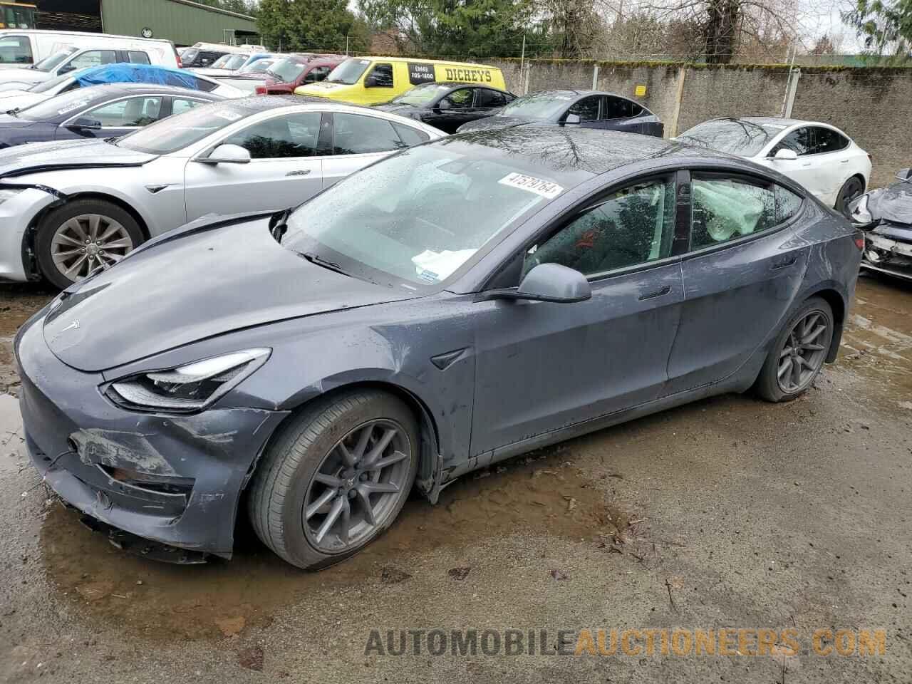 5YJ3E1EB1MF998648 TESLA MODEL 3 2021