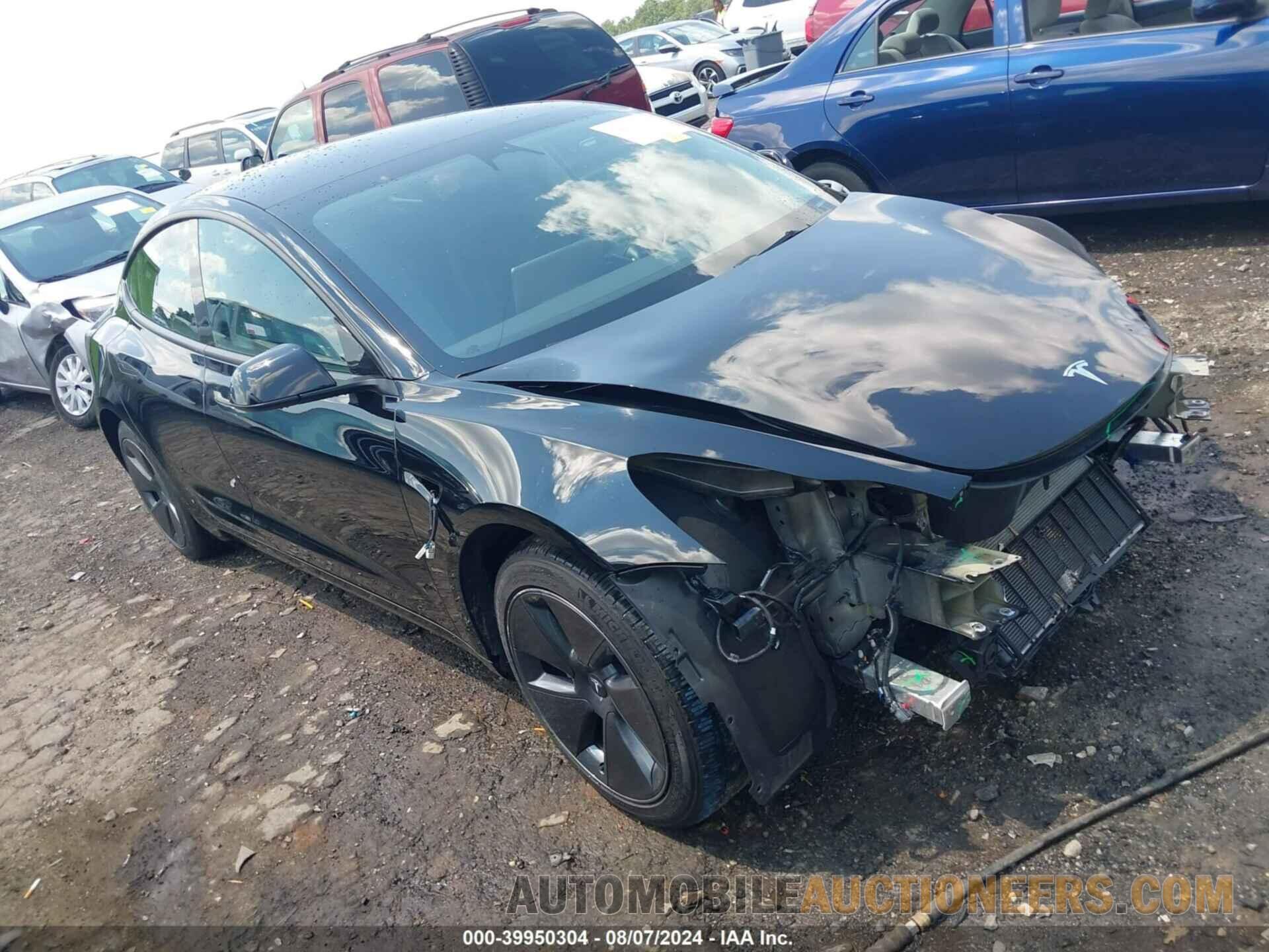 5YJ3E1EB1NF105427 TESLA MODEL 3 2022