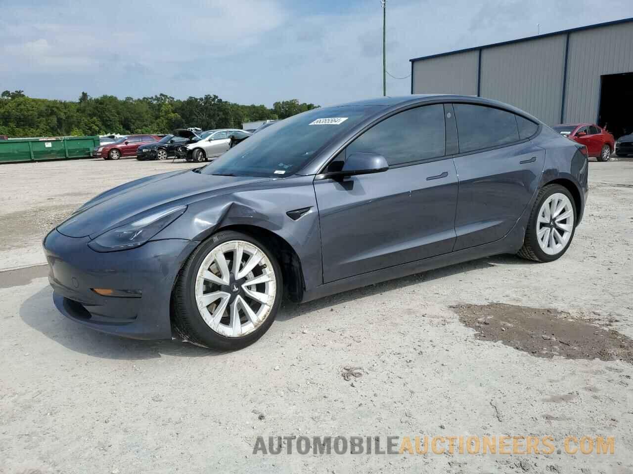 5YJ3E1EB1NF105654 TESLA MODEL 3 2022