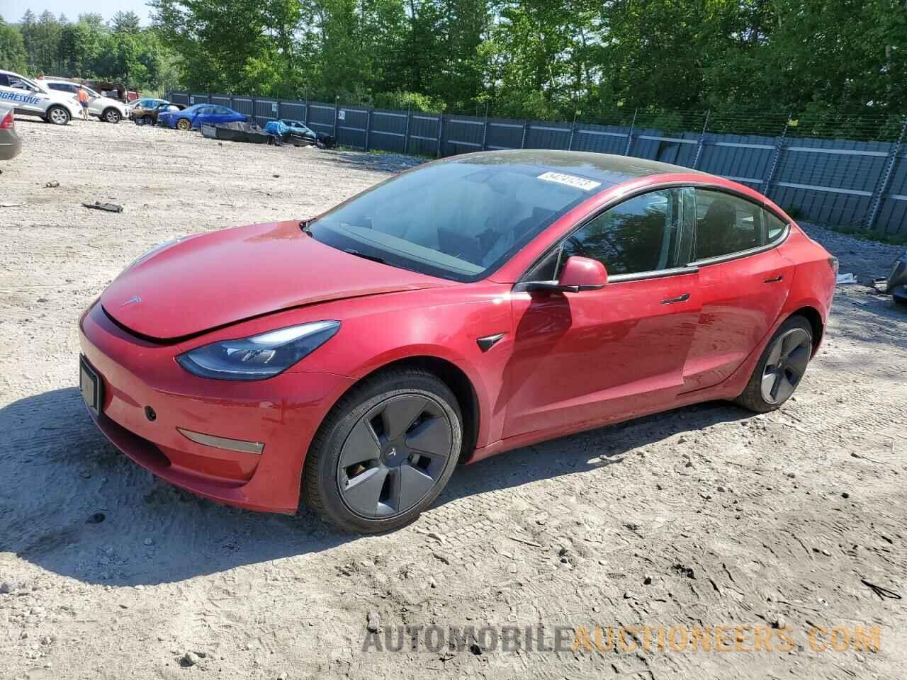 5YJ3E1EB1NF109428 TESLA MODEL 3 2022