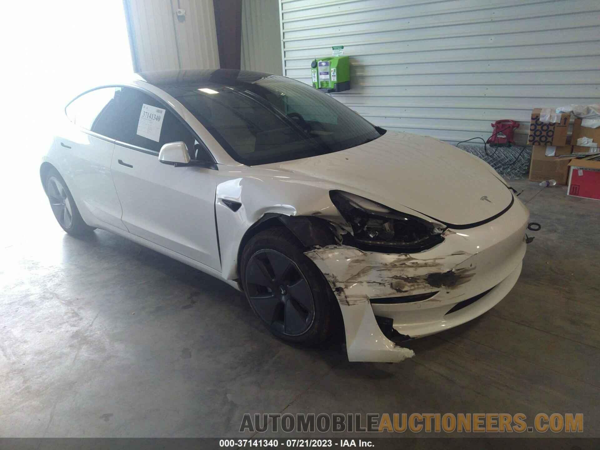 5YJ3E1EB1NF119196 TESLA MODEL 3 2022