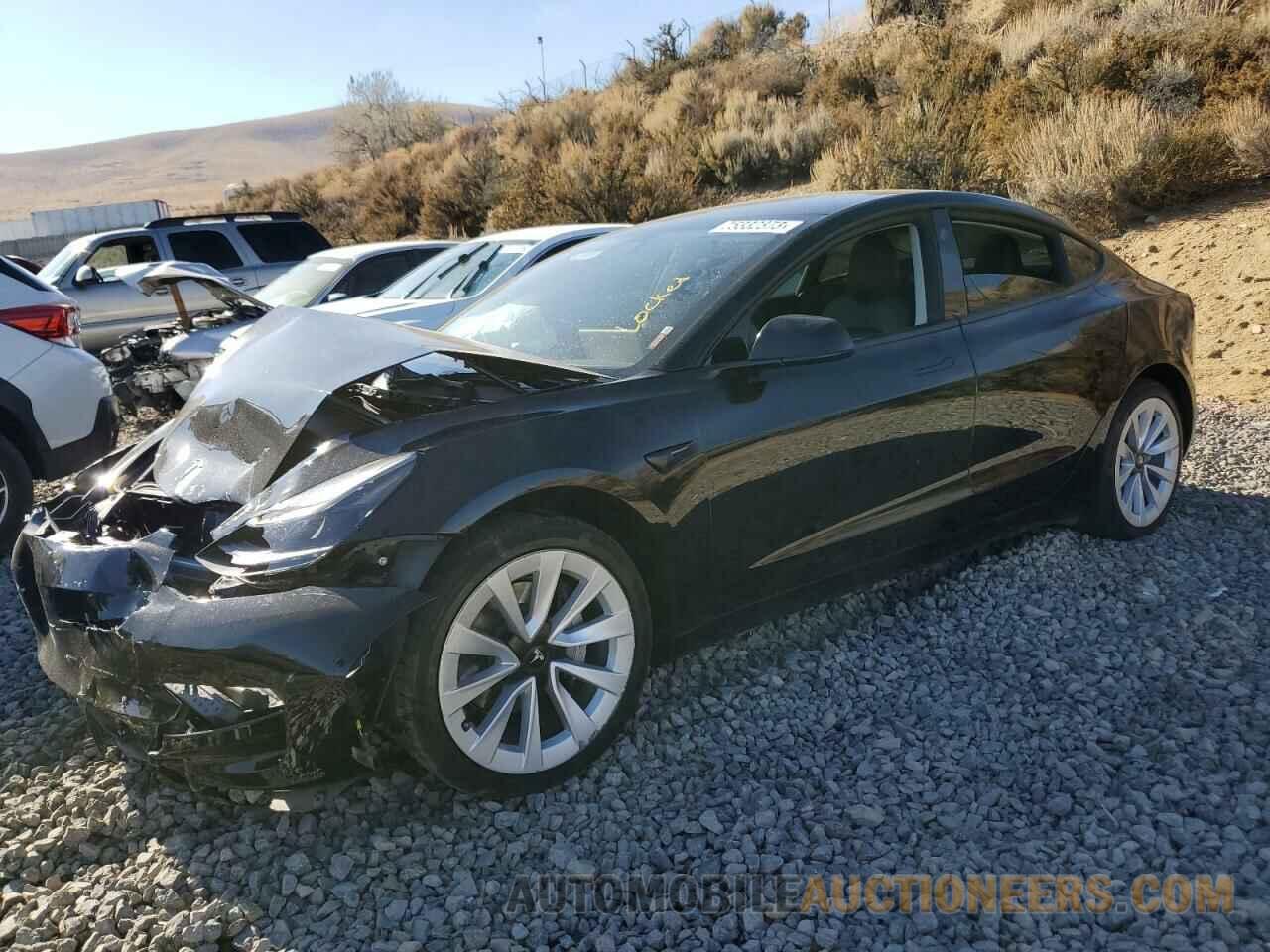 5YJ3E1EB1NF123409 TESLA MODEL 3 2022