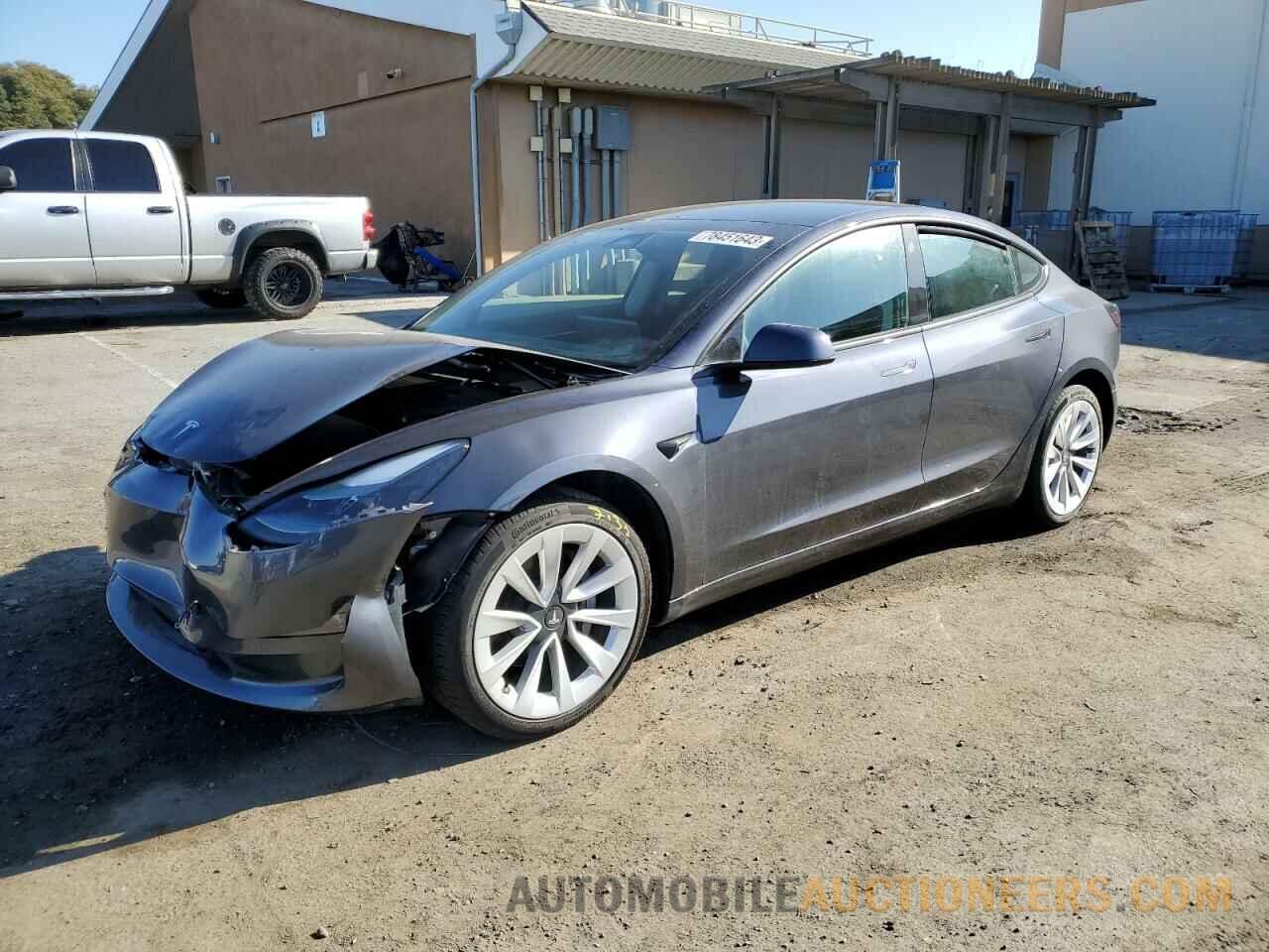 5YJ3E1EB1NF128481 TESLA MODEL 3 2022