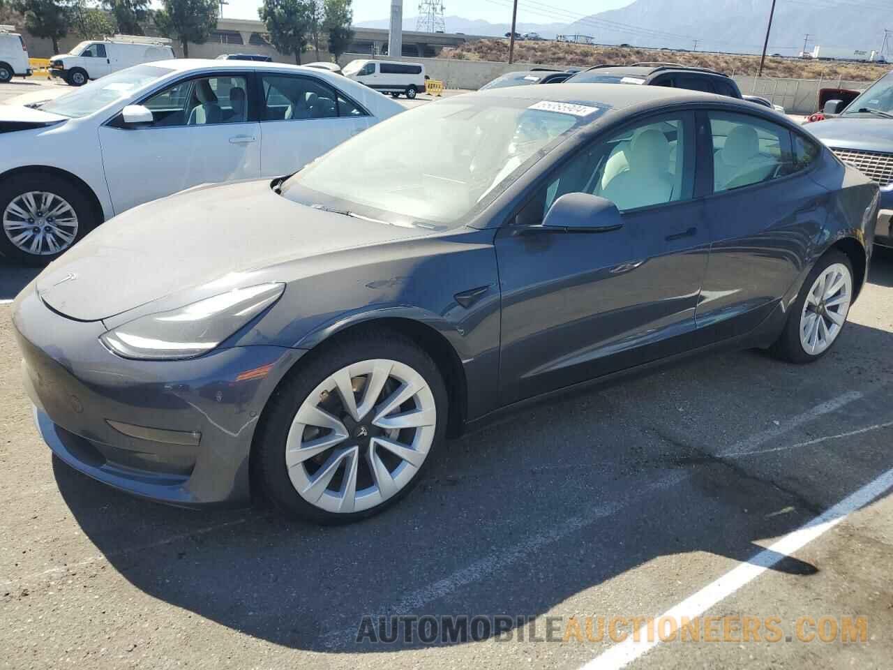 5YJ3E1EB1NF138850 TESLA MODEL 3 2022