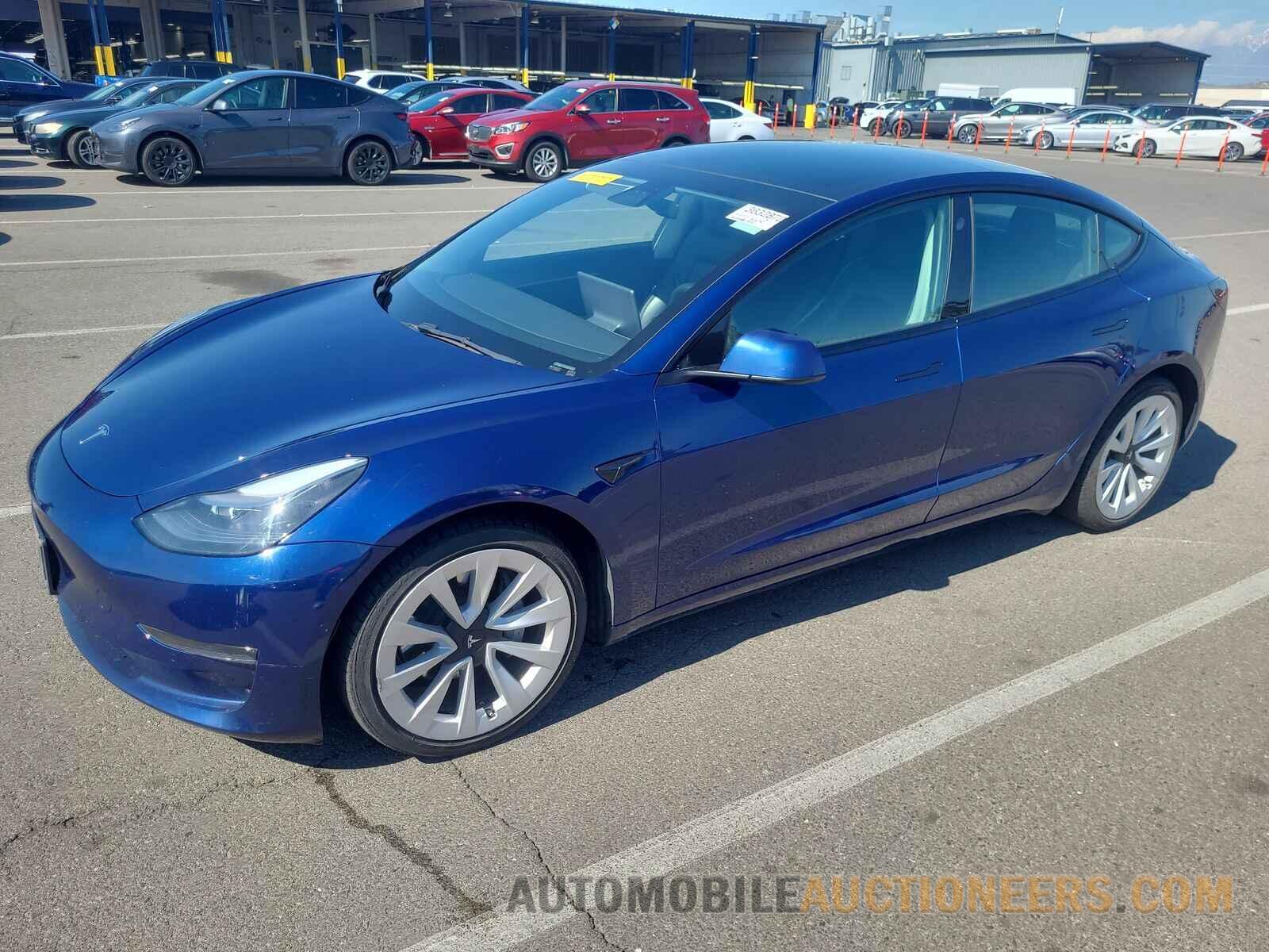 5YJ3E1EB1NF144471 Tesla Model 3 2022