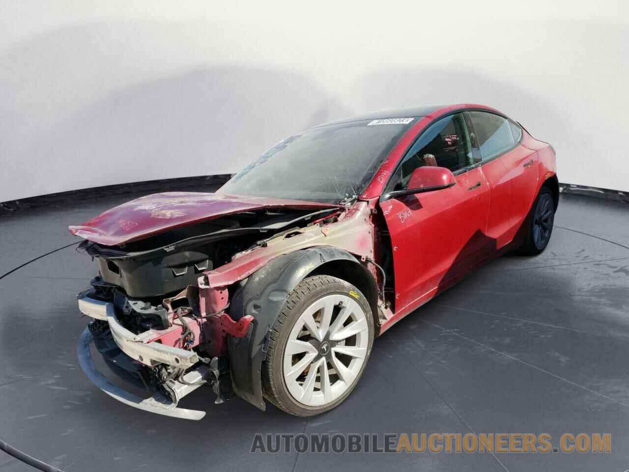 5YJ3E1EB1NF144826 TESLA MODEL 3 2022