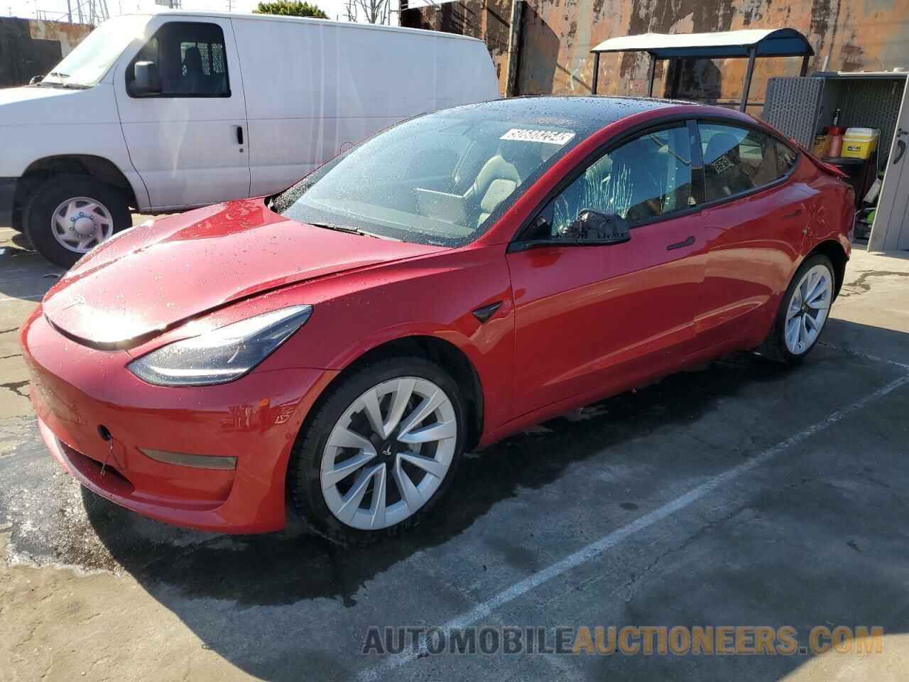 5YJ3E1EB1NF145751 TESLA MODEL 3 2022