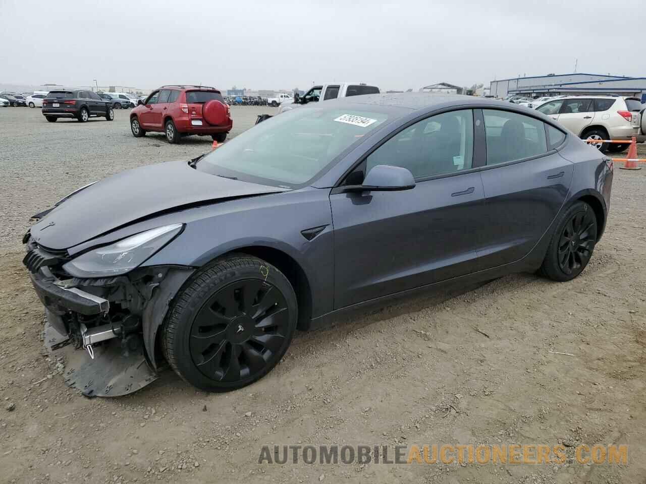 5YJ3E1EB1NF158919 TESLA MODEL 3 2022