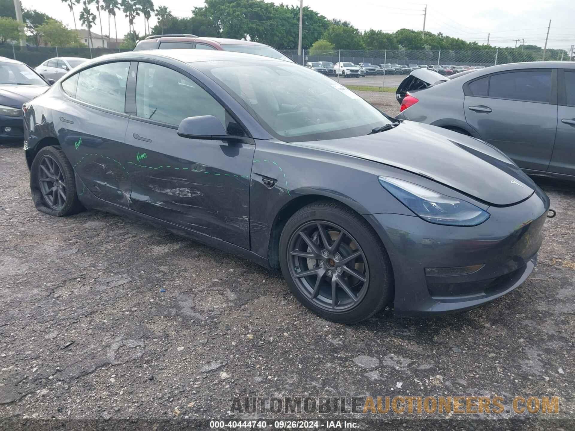 5YJ3E1EB1NF167250 TESLA MODEL 3 2022