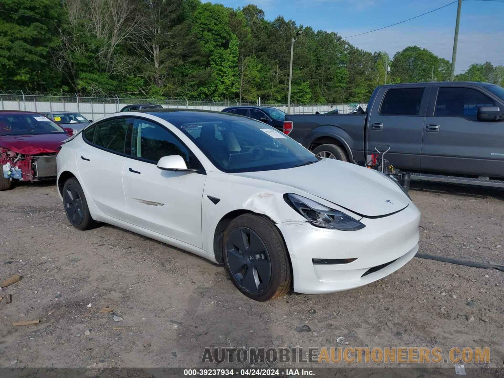 5YJ3E1EB1NF178426 TESLA MODEL 3 2022