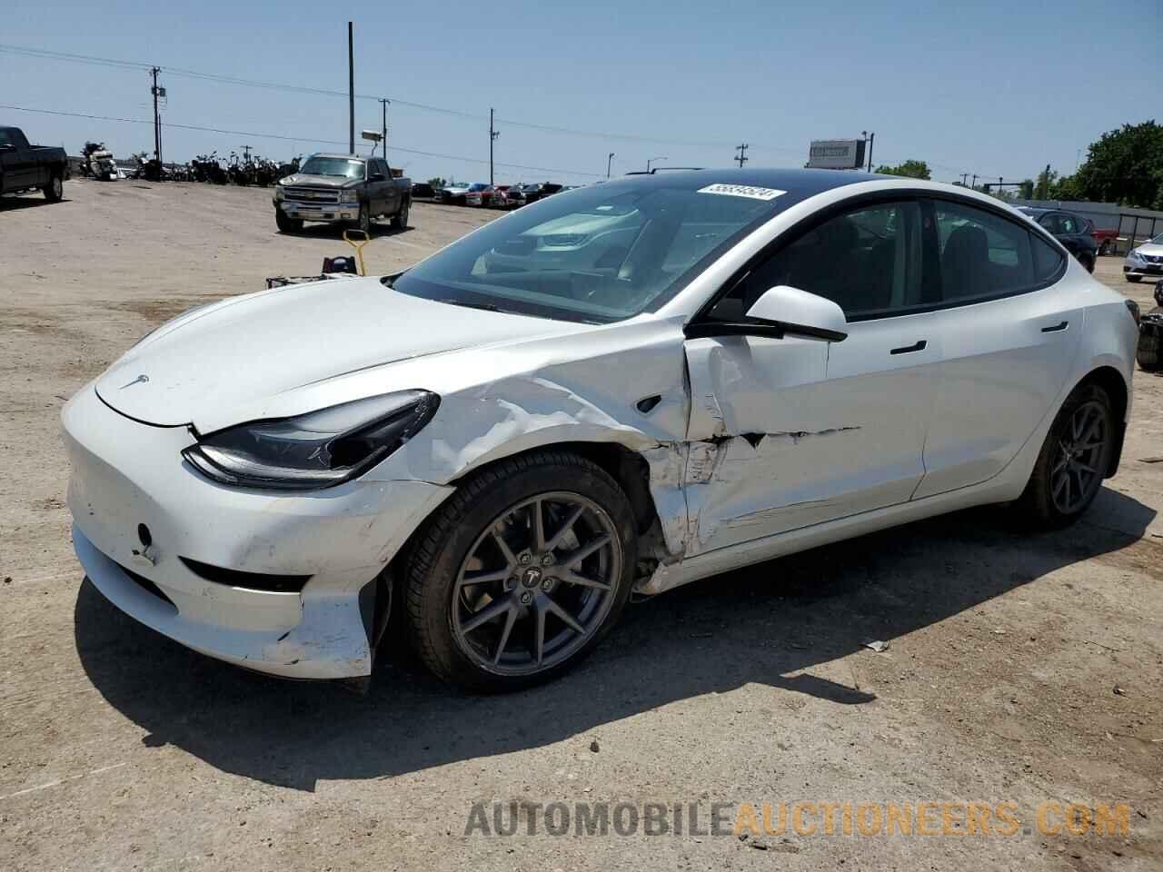 5YJ3E1EB1NF178961 TESLA MODEL 3 2022