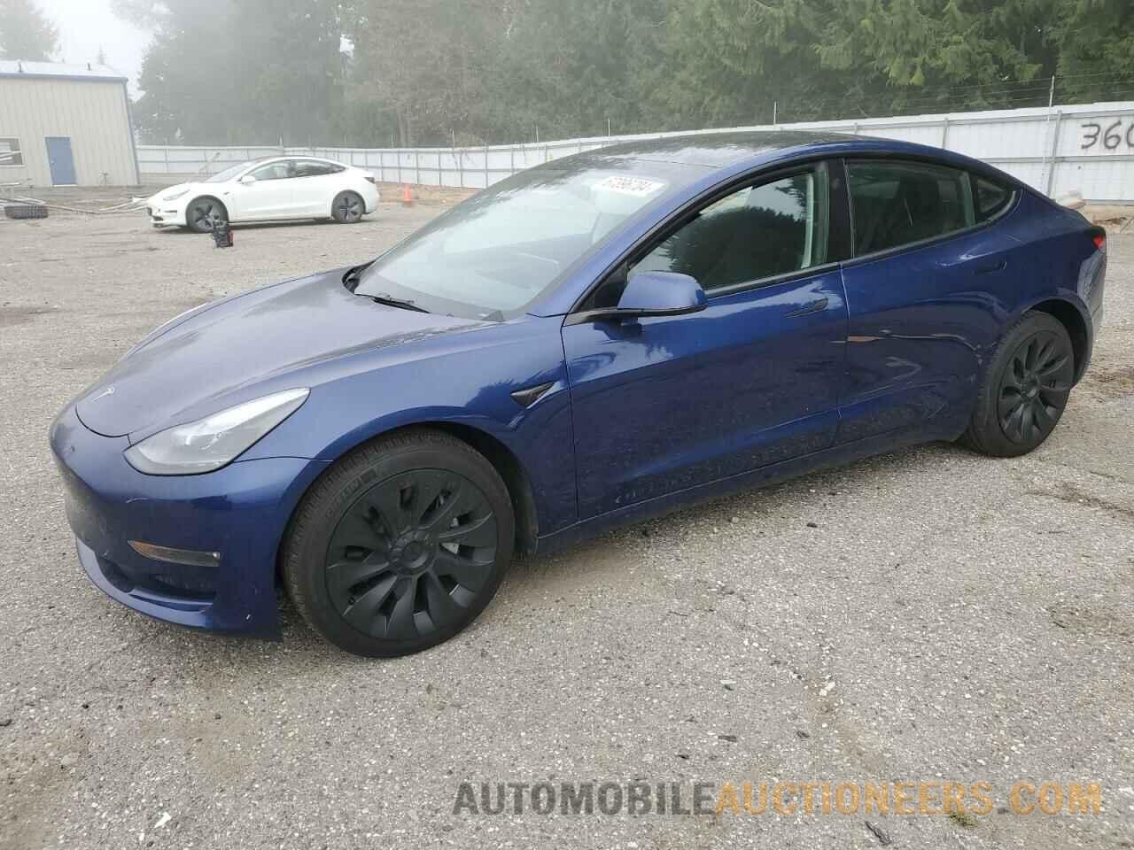 5YJ3E1EB1NF179141 TESLA MODEL 3 2022