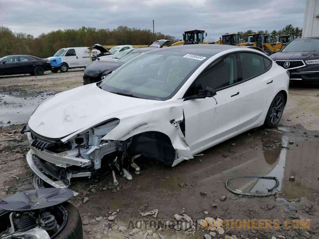 5YJ3E1EB1NF182881 TESLA MODEL 3 2022