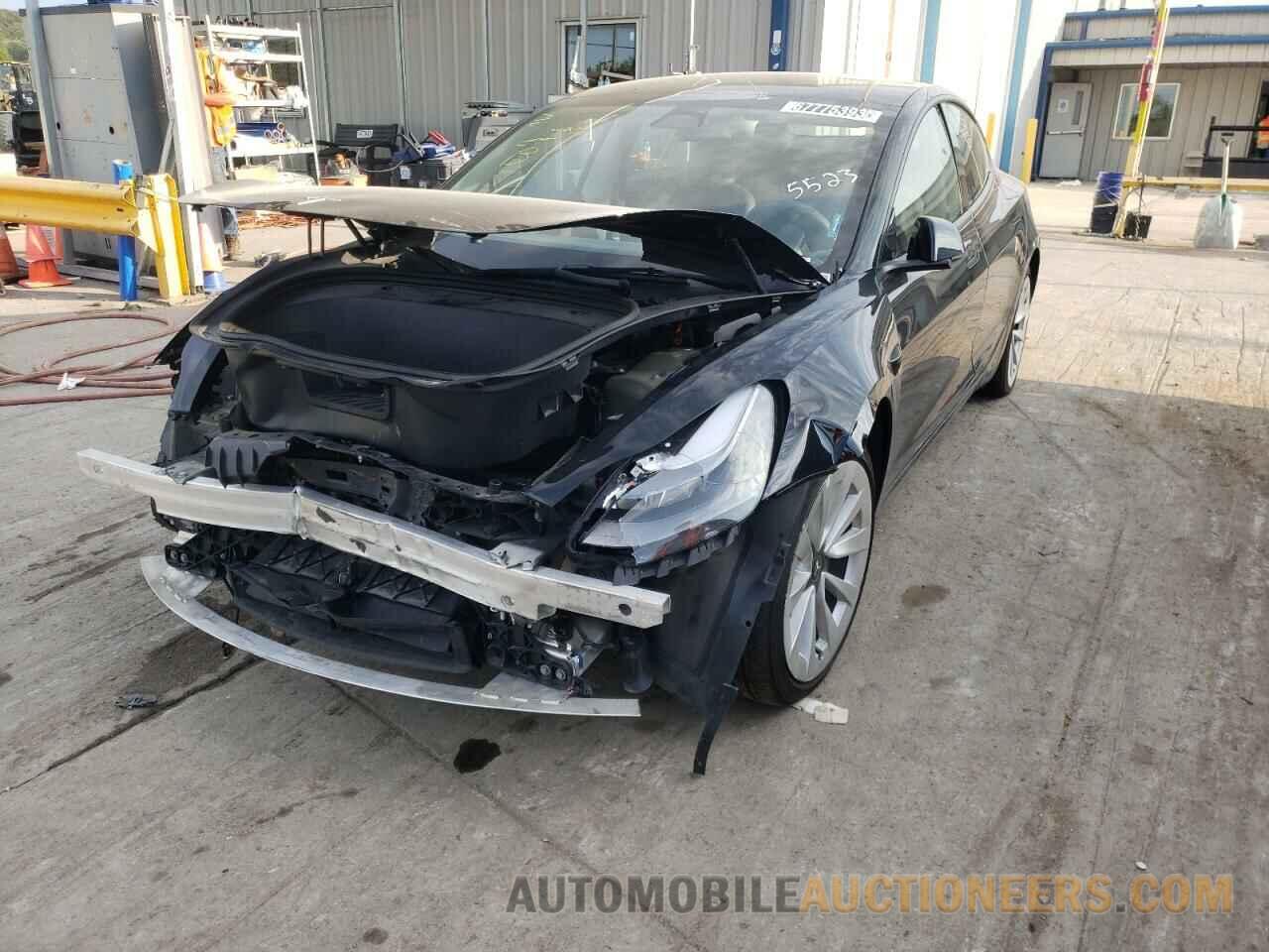 5YJ3E1EB1NF185523 TESLA MODEL 3 2022