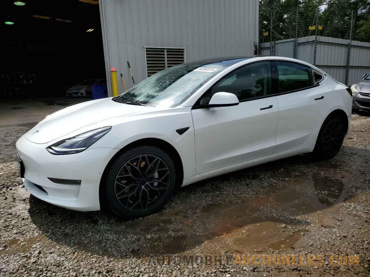 5YJ3E1EB1NF187384 TESLA MODEL 3 2022