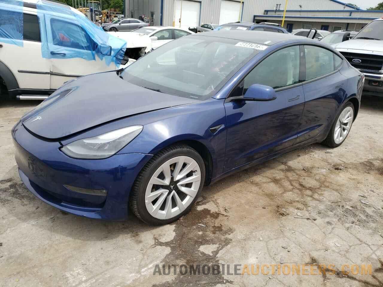 5YJ3E1EB1NF189216 TESLA MODEL 3 2022