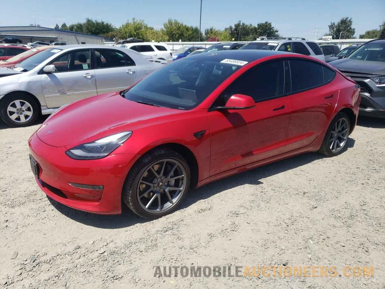 5YJ3E1EB1NF192231 TESLA MODEL 3 2022