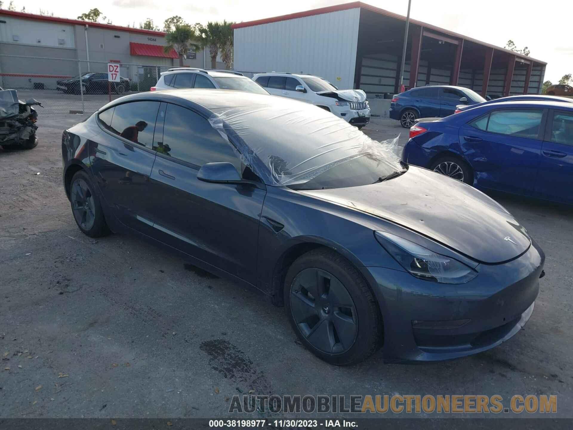 5YJ3E1EB1NF199776 TESLA MODEL 3 2022