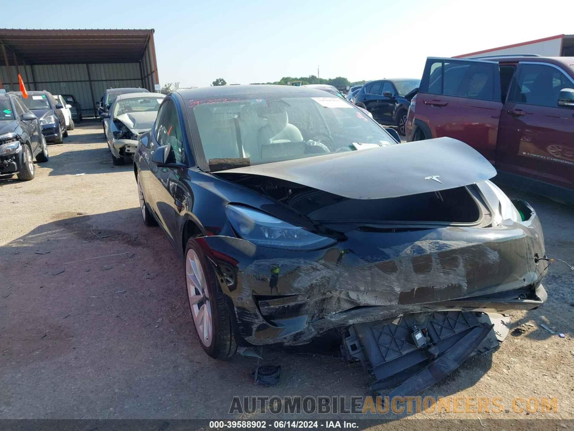 5YJ3E1EB1NF204166 TESLA MODEL 3 2022