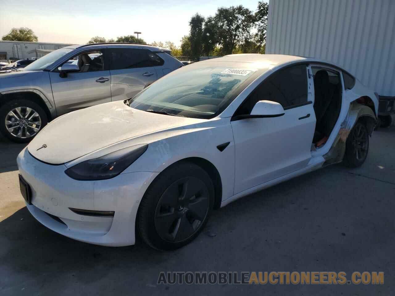 5YJ3E1EB1NF206967 TESLA MODEL 3 2022