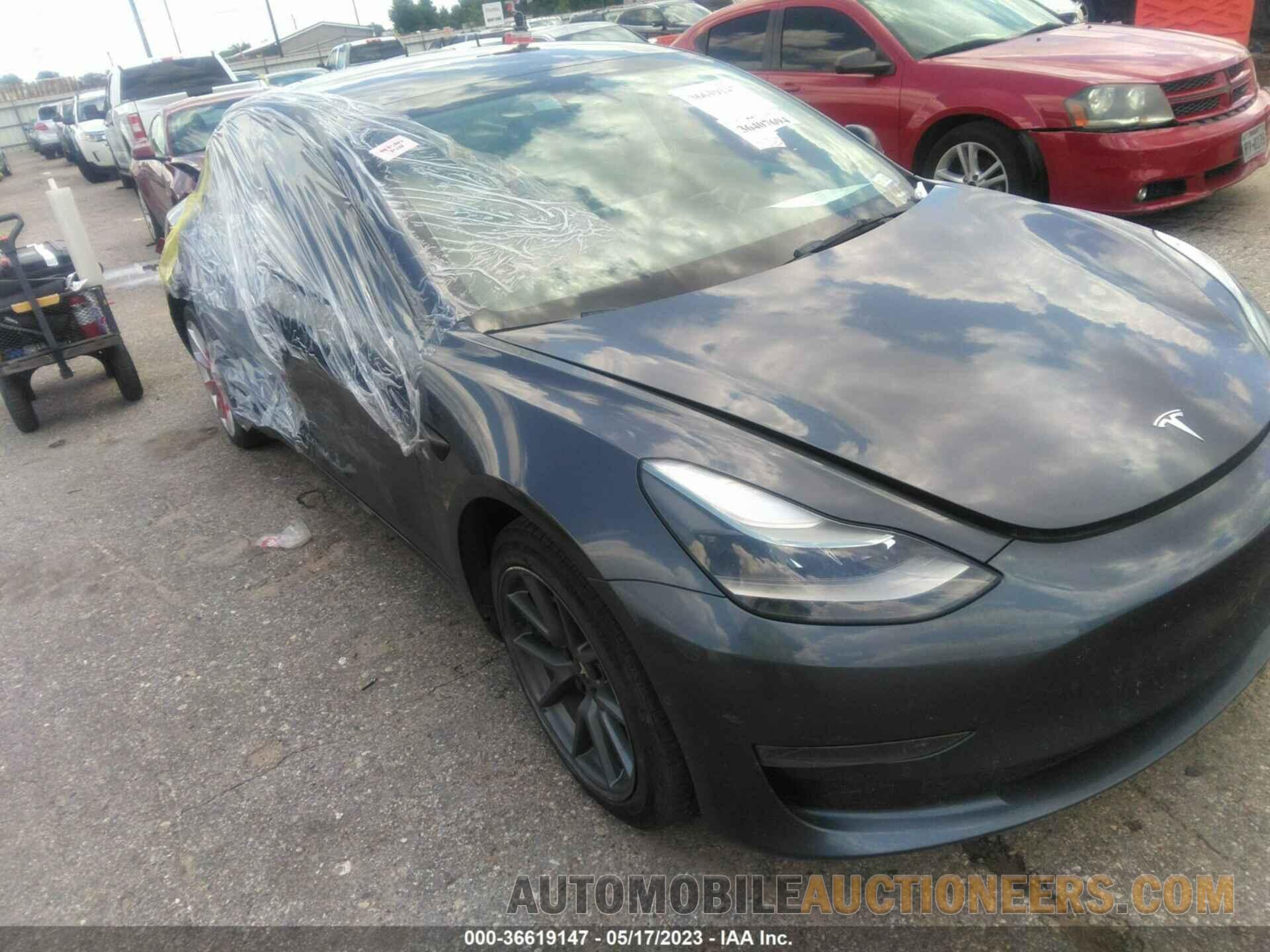 5YJ3E1EB1NF207598 TESLA MODEL 3 2022