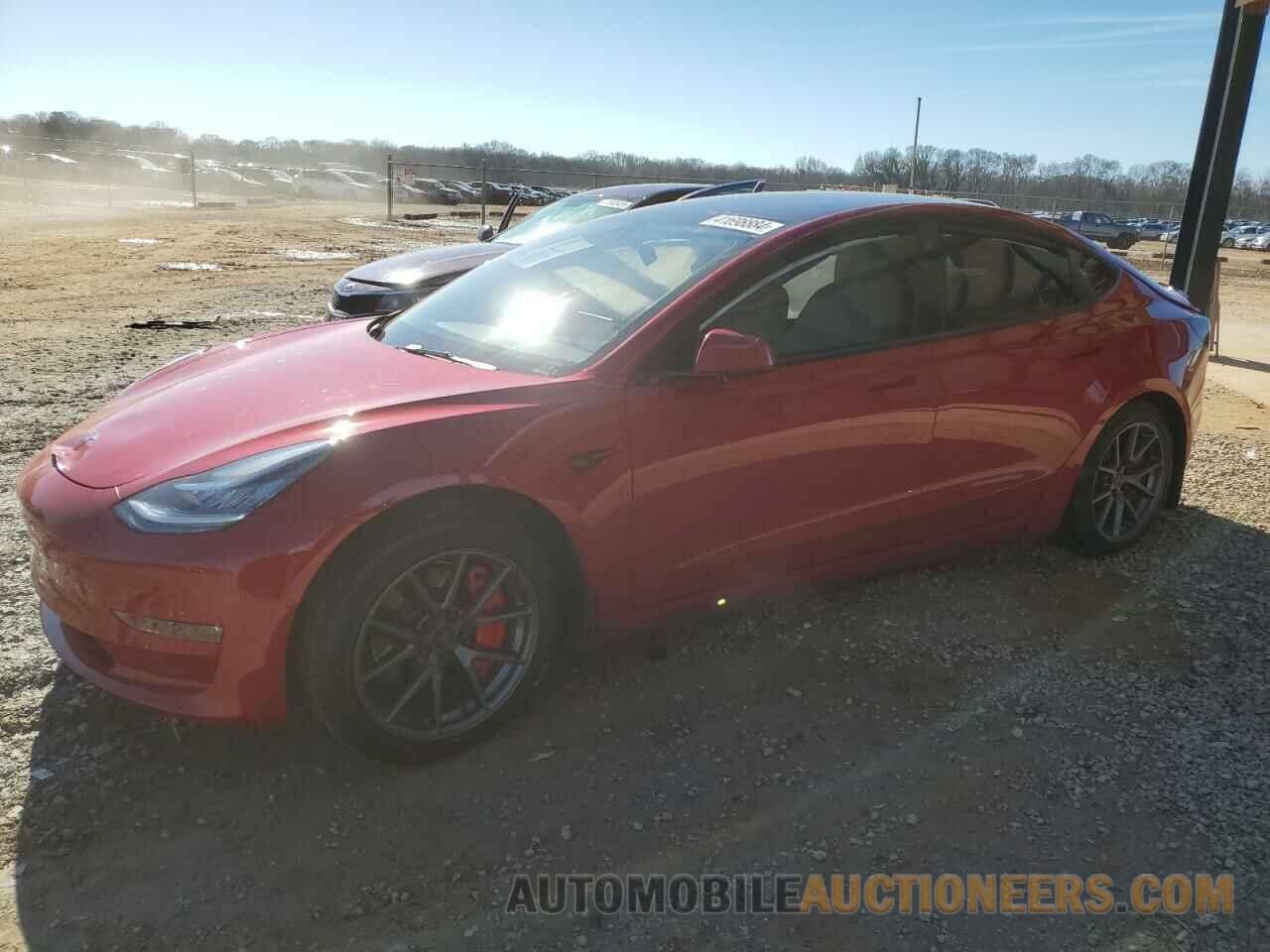 5YJ3E1EB1NF243419 TESLA MODEL 3 2022