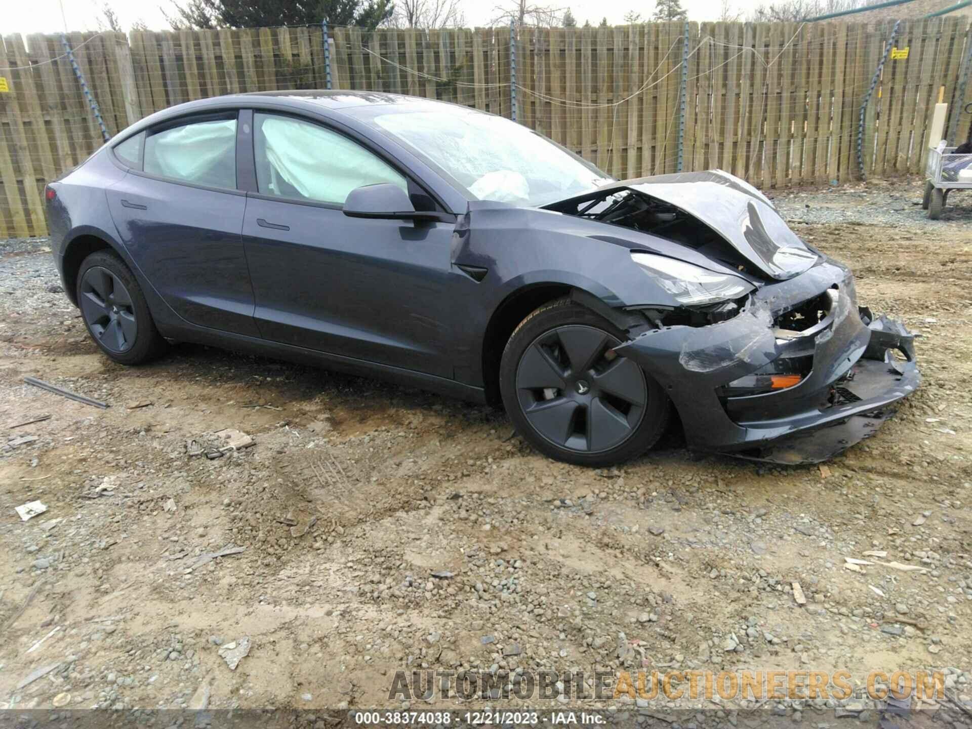 5YJ3E1EB1NF261354 TESLA MODEL 3 2022