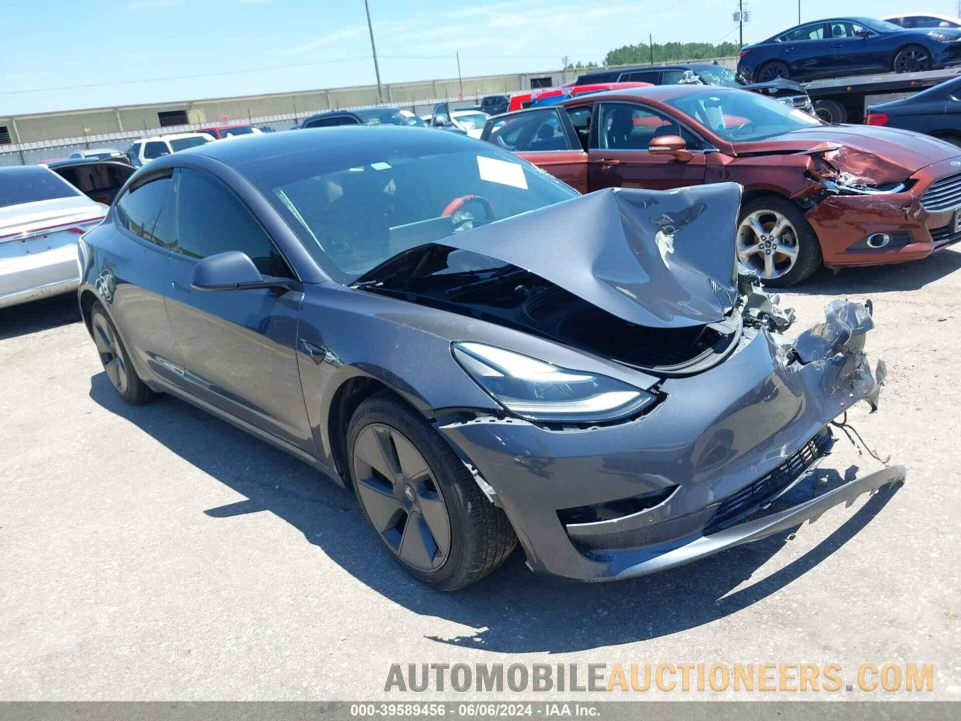 5YJ3E1EB1NF264058 TESLA MODEL 3 2022