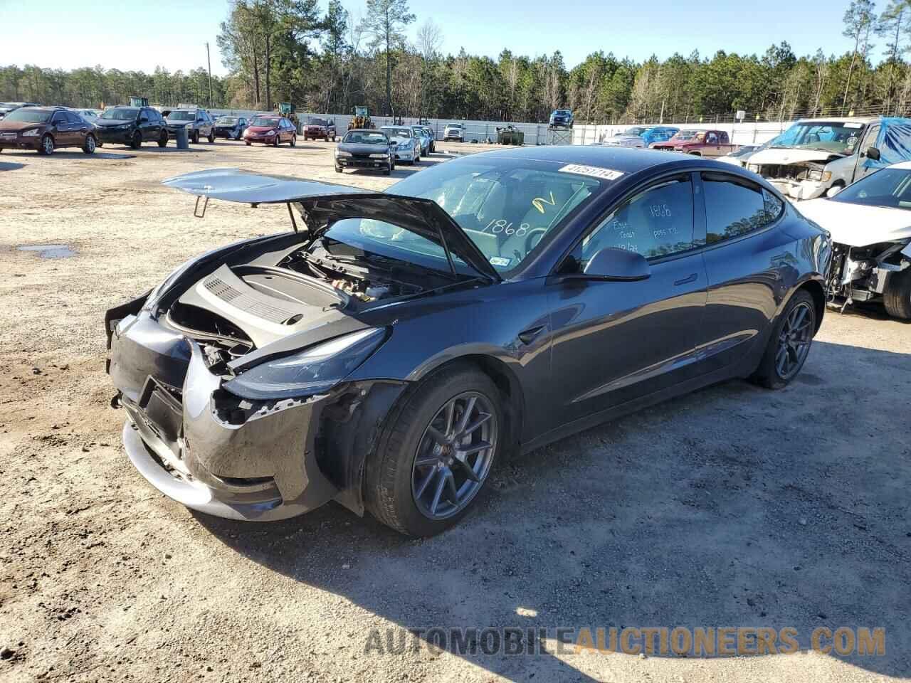 5YJ3E1EB1NF273245 TESLA MODEL 3 2022