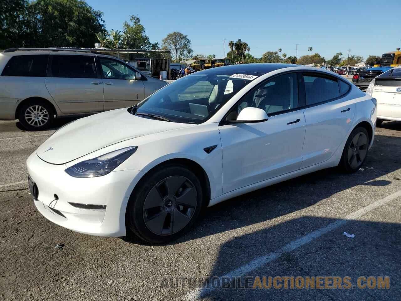 5YJ3E1EB1NF275366 TESLA MODEL 3 2022