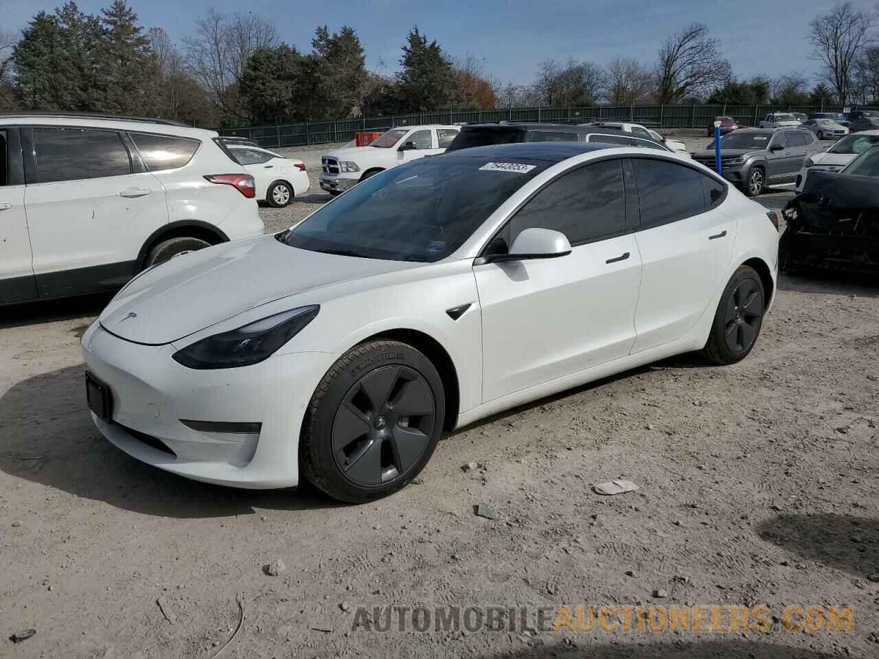 5YJ3E1EB1NF277523 TESLA MODEL 3 2022