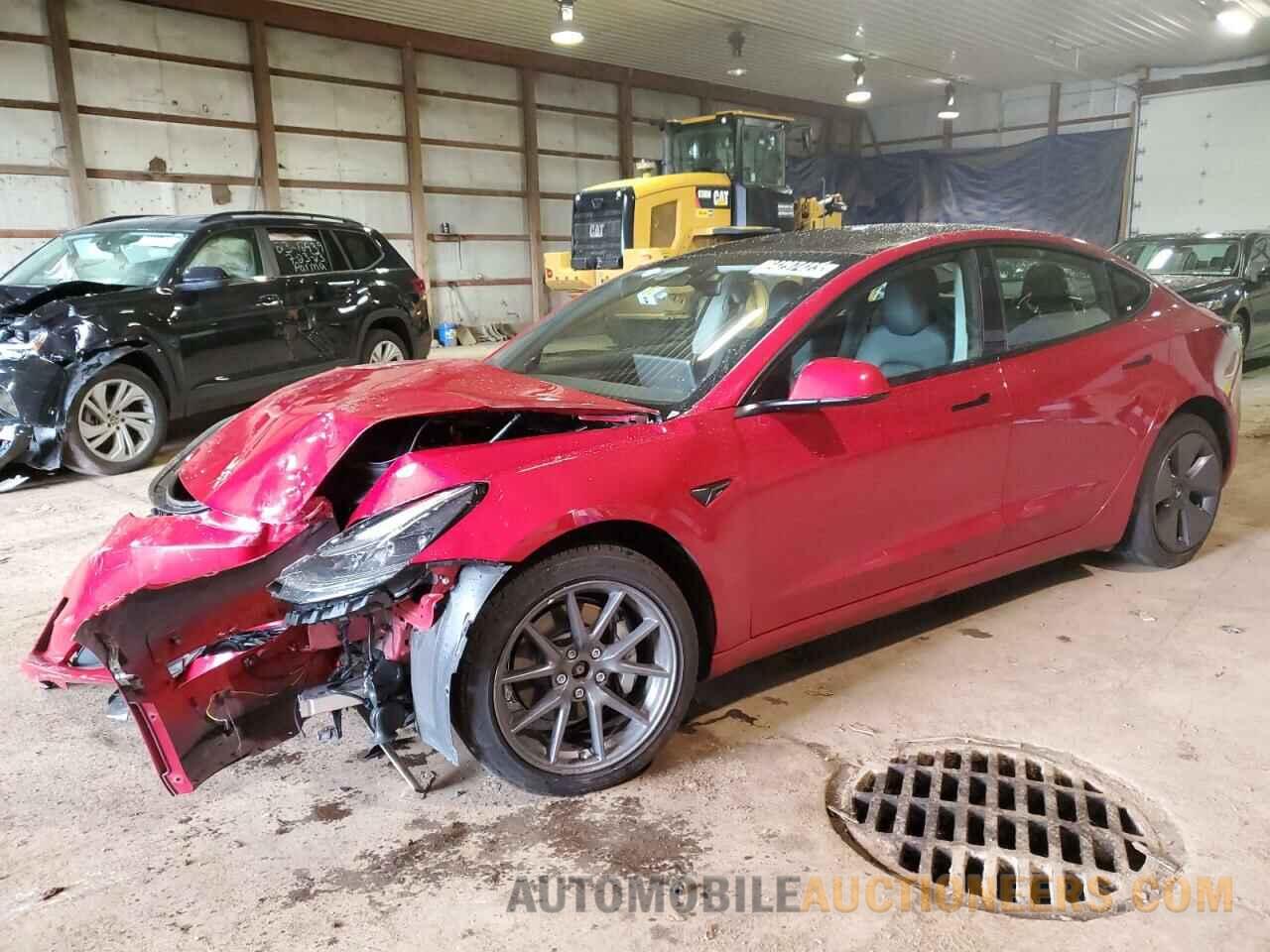 5YJ3E1EB1NF286240 TESLA MODEL 3 2022