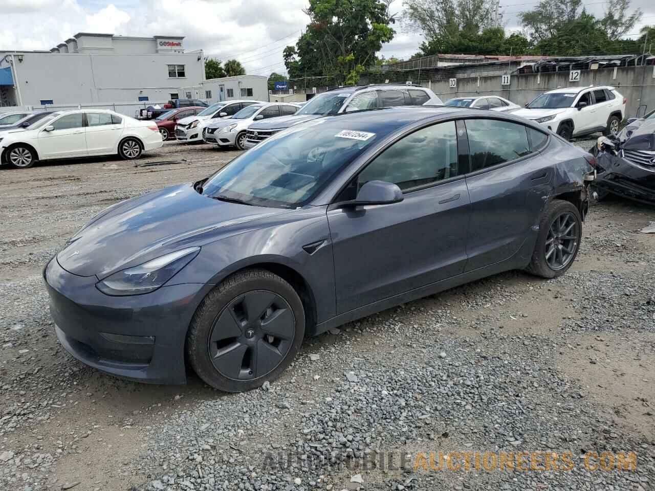 5YJ3E1EB1NF290742 TESLA MODEL 3 2022