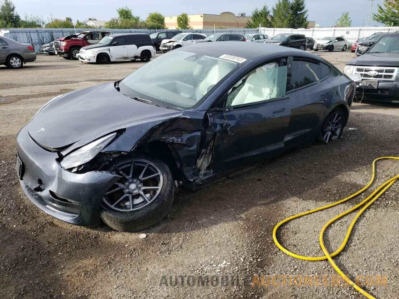 5YJ3E1EB1NF326736 TESLA MODEL 3 2022