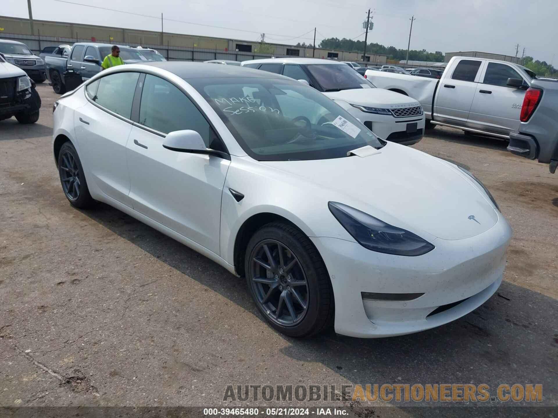 5YJ3E1EB1NF335663 TESLA MODEL 3 2022