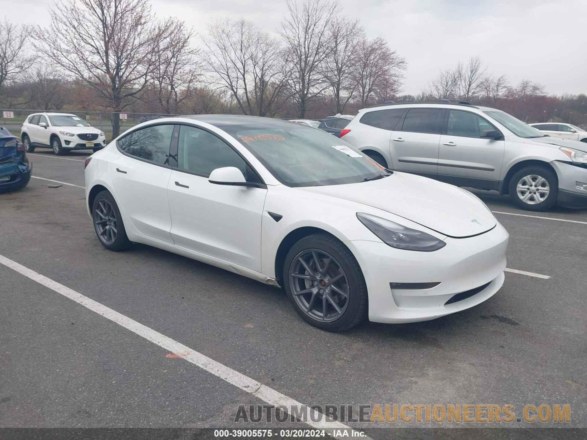 5YJ3E1EB1NF341219 TESLA MODEL 3 2022