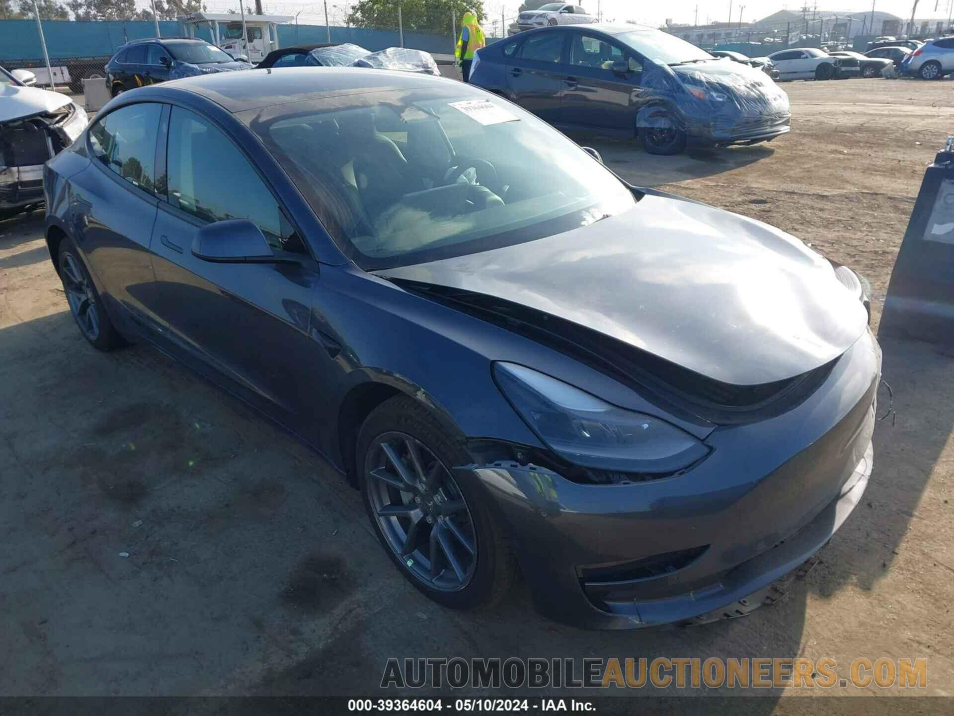 5YJ3E1EB1NF360465 TESLA MODEL 3 2022