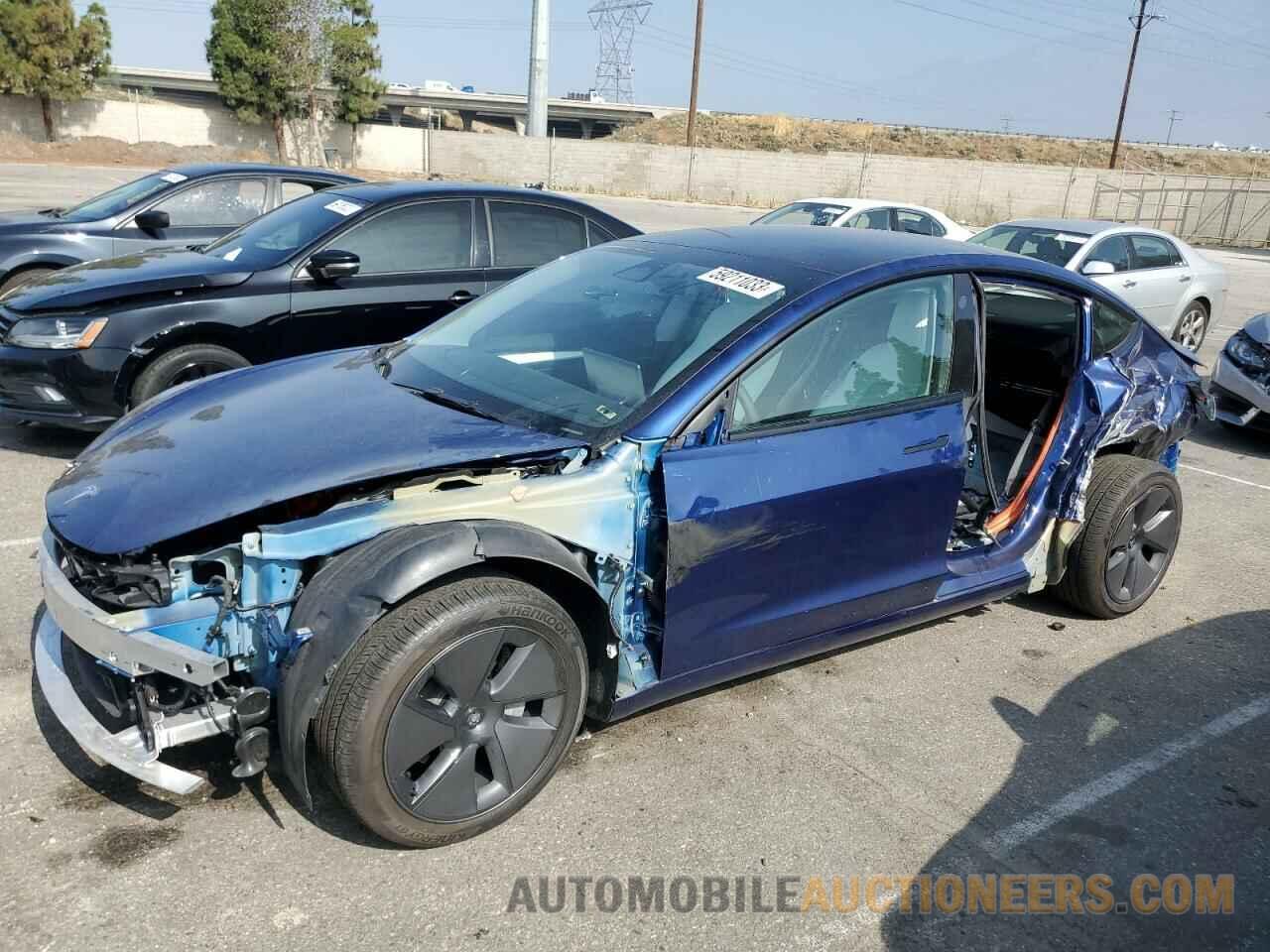 5YJ3E1EB1NF363110 TESLA MODEL 3 2022