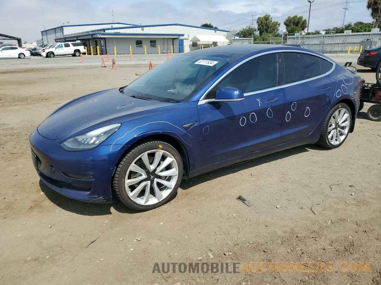 5YJ3E1EB2KF213826 TESLA MODEL 3 2019