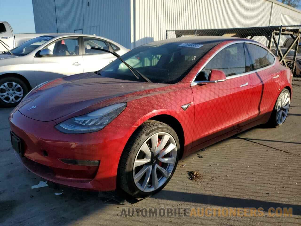 5YJ3E1EB2KF389713 TESLA MODEL 3 2019