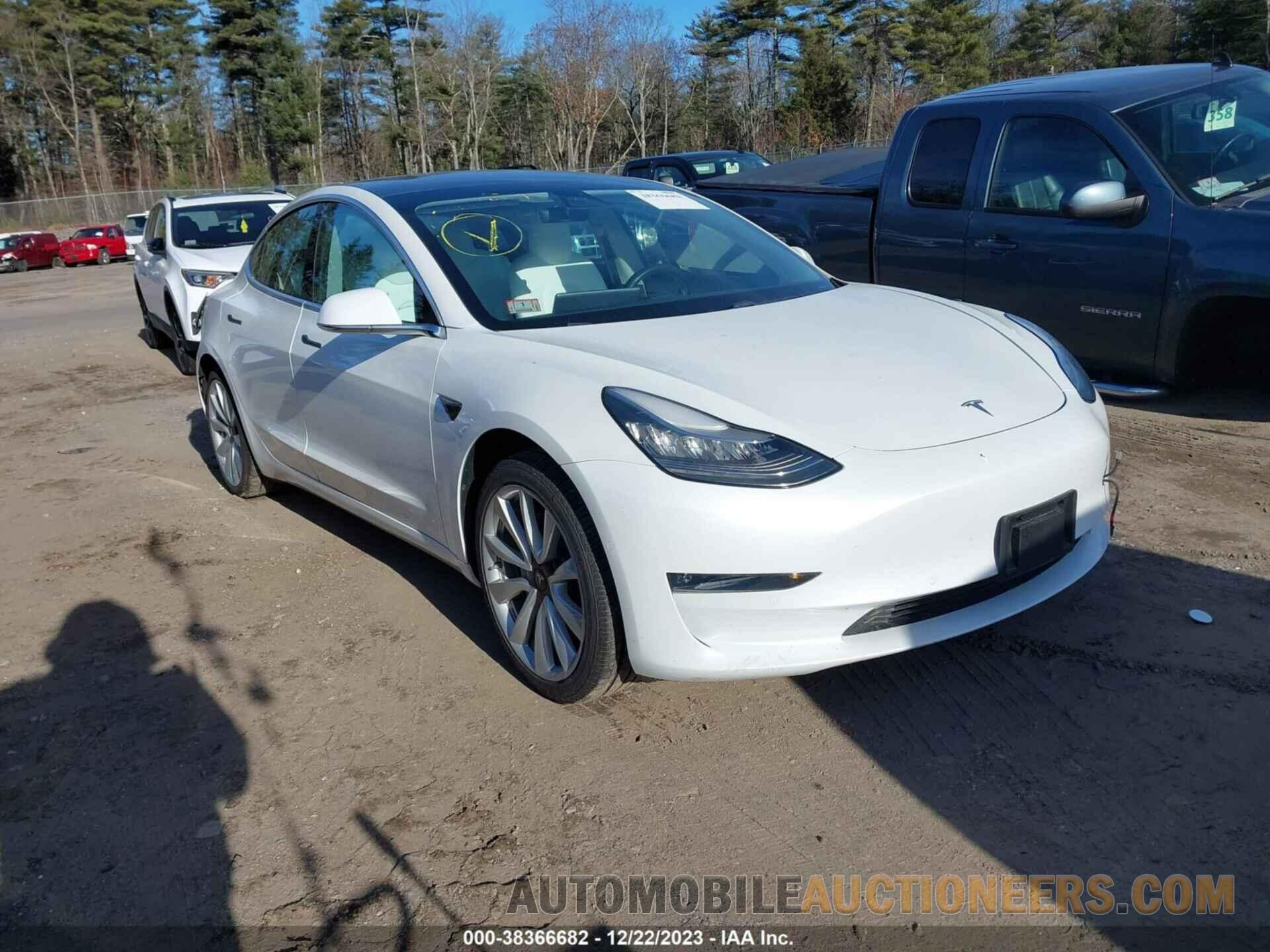 5YJ3E1EB2KF392546 TESLA MODEL 3 2019