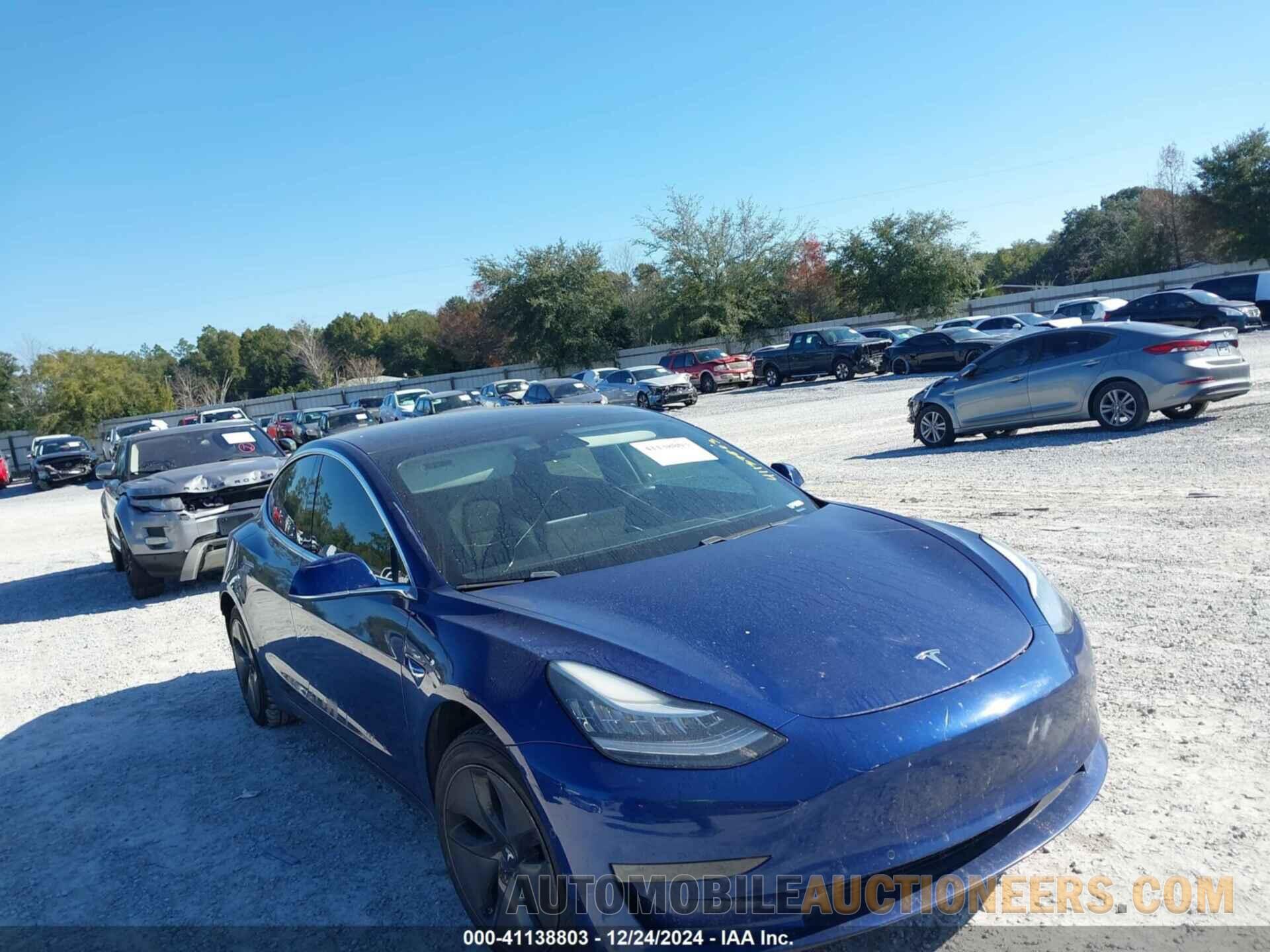 5YJ3E1EB2KF437372 TESLA MODEL 3 2019