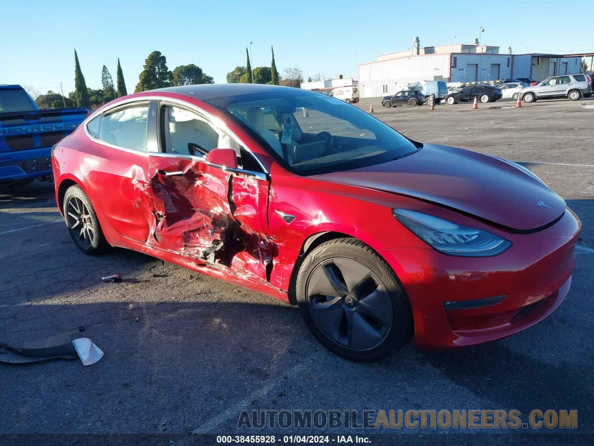 5YJ3E1EB2KF450476 TESLA MODEL 3 2019